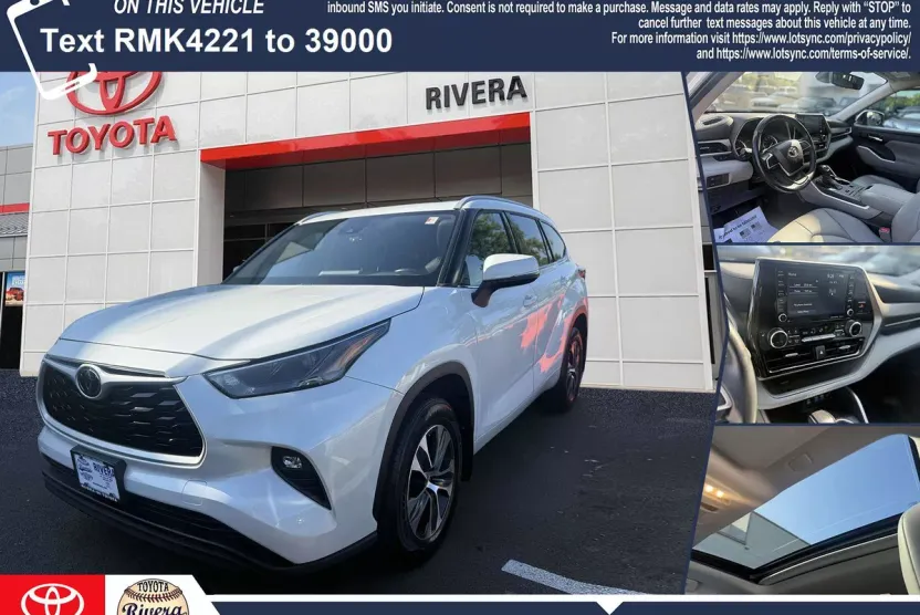 2022 Toyota Highlander XLE photo 1