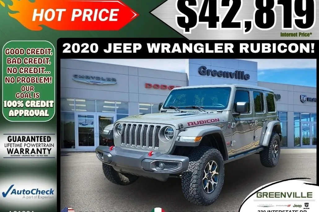 2020 Jeep Wrangler Unlimited Rubicon photo 1