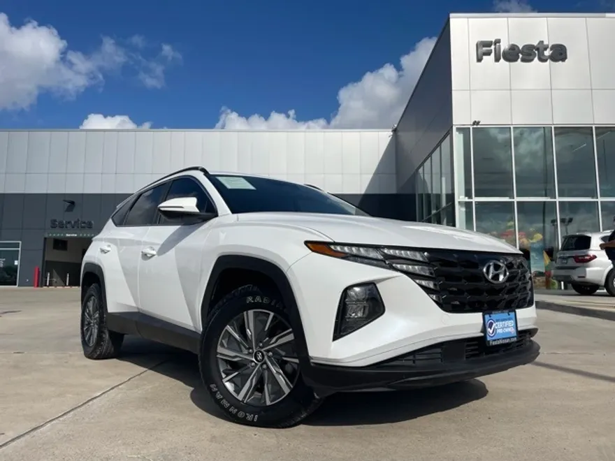 2022 Hyundai Tucson Hybrid Blue photo 1