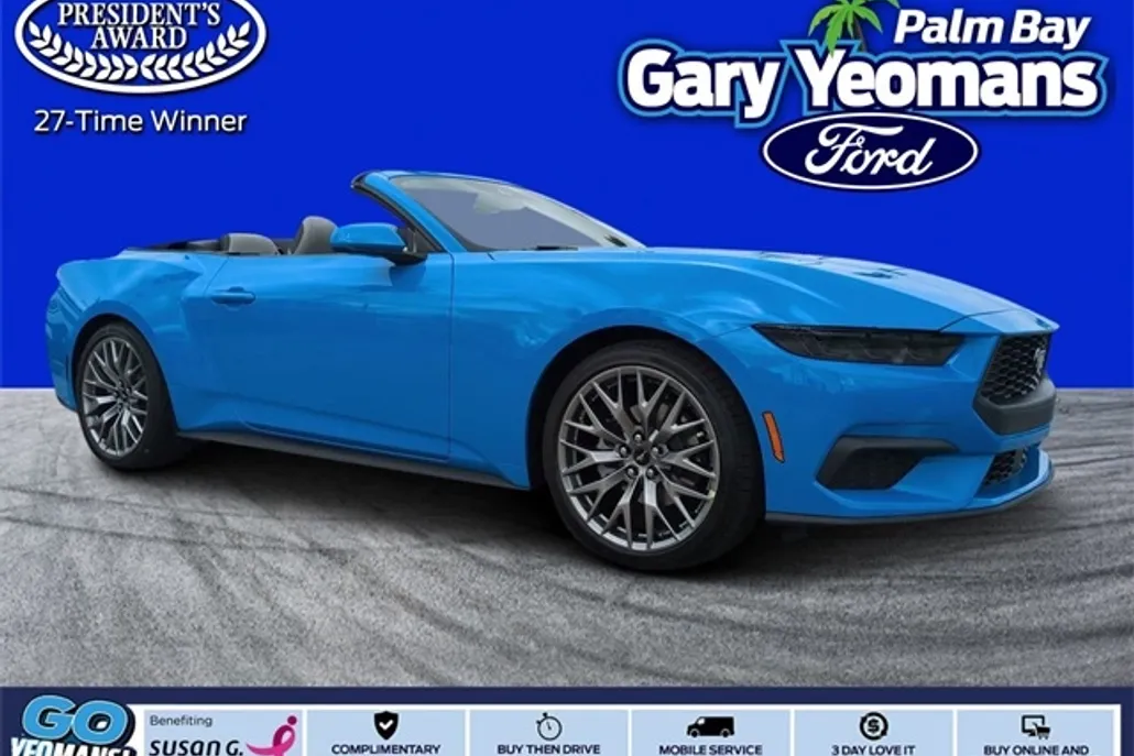 2025 Ford Mustang EcoBoost Premium Convertible photo 1