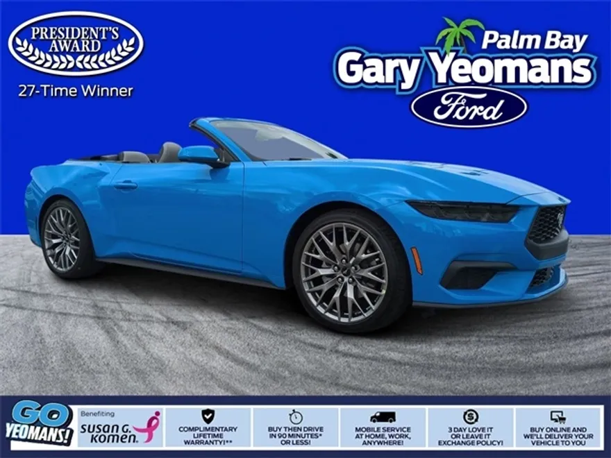 2025 Ford Mustang EcoBoost Premium Convertible photo 1