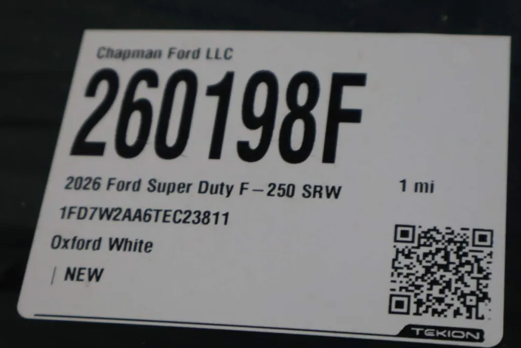 2026 Ford F-250 XL photo 1