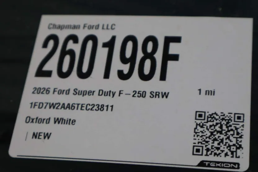 2026 Ford F-250 XL photo 1