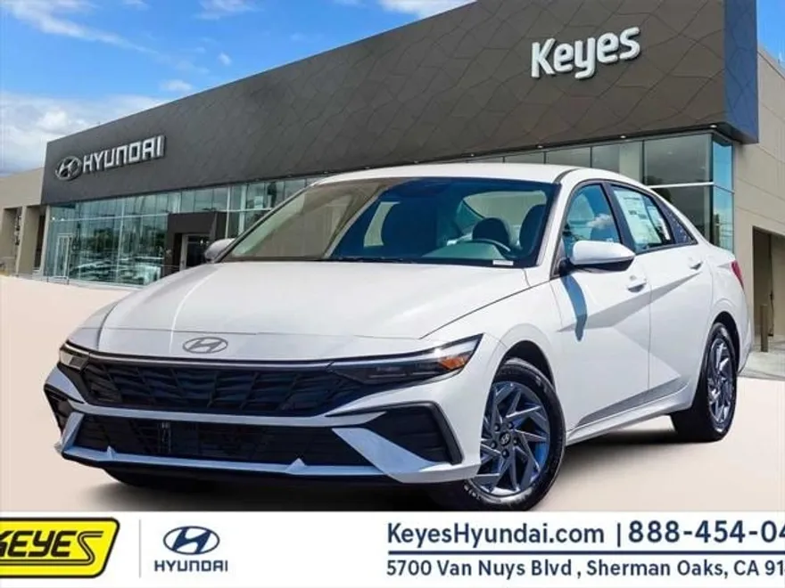 2025 Hyundai Elantra Hybrid Blue photo 1