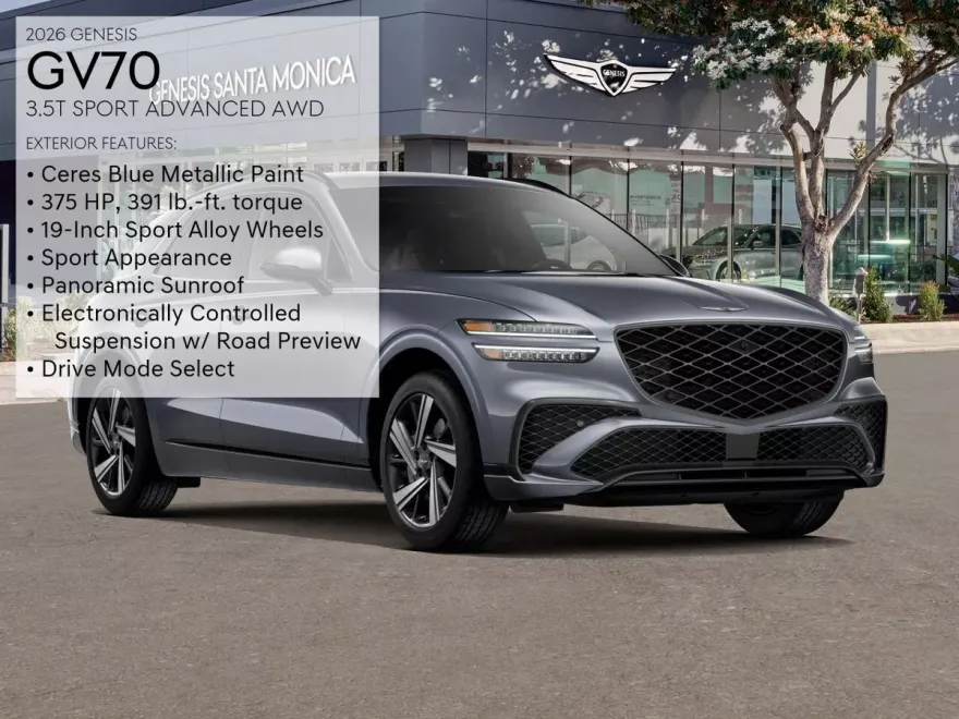 2026 Genesis GV70 3.5T Sport Advanced photo 1