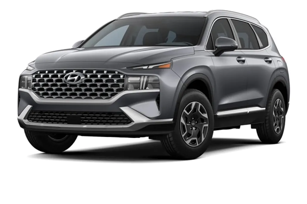 2022 Hyundai Santa Fe Blue photo 1