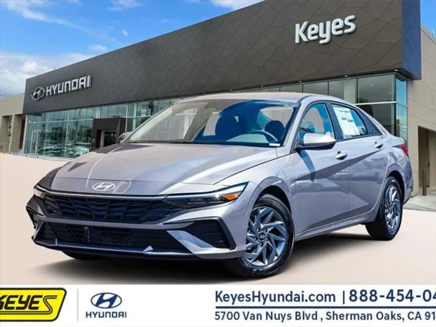 2025 Hyundai Elantra Hybrid Blue photo 1