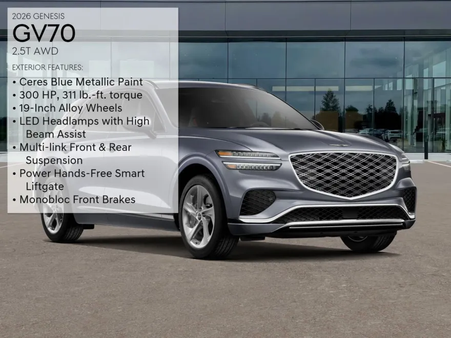 2026 Genesis GV70 2.5T photo 1