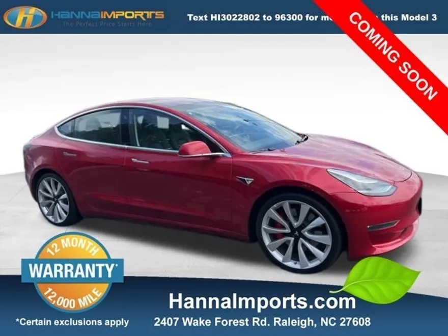 2018 Tesla Model 3 Long Range photo 1