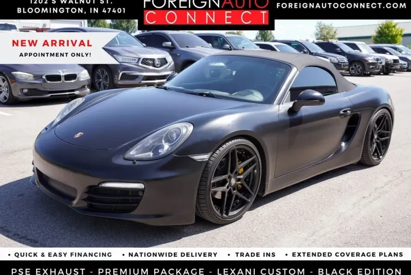 2016 Porsche Boxster Black Edition photo 1