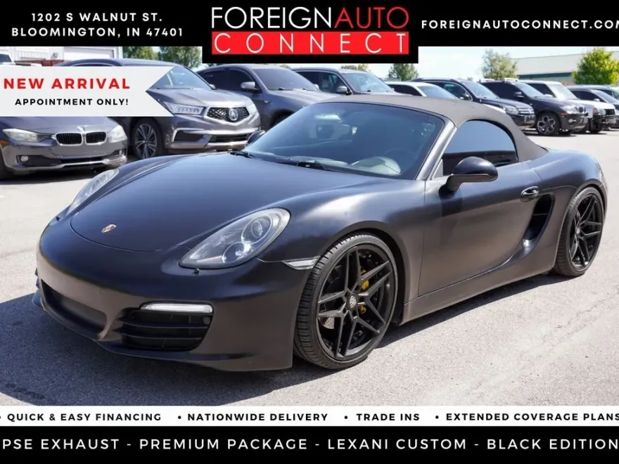2016 Porsche Boxster Black Edition photo 1
