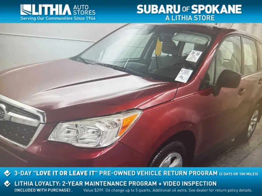 2015 Subaru Forester 2.5i photo 1