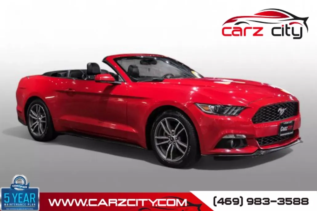 2017 Ford Mustang EcoBoost Premium Convertible photo 1