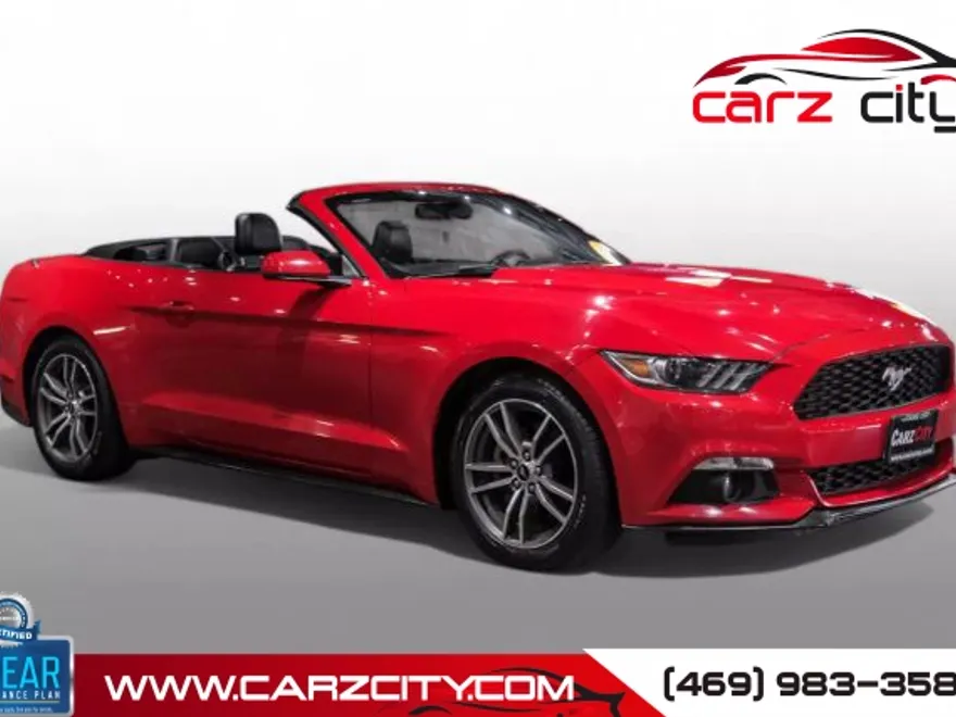 2017 Ford Mustang EcoBoost Premium Convertible photo 1
