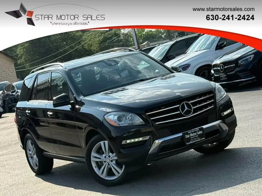 2014 Mercedes Benz ML 4MATIC 350 photo 1