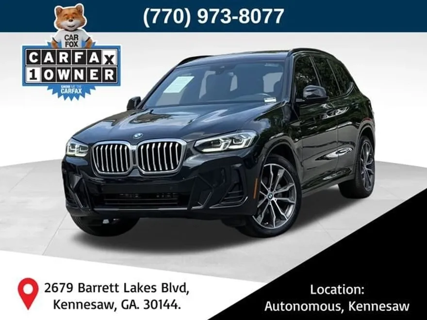 2022 Bmw X3 sDrive30i photo 1