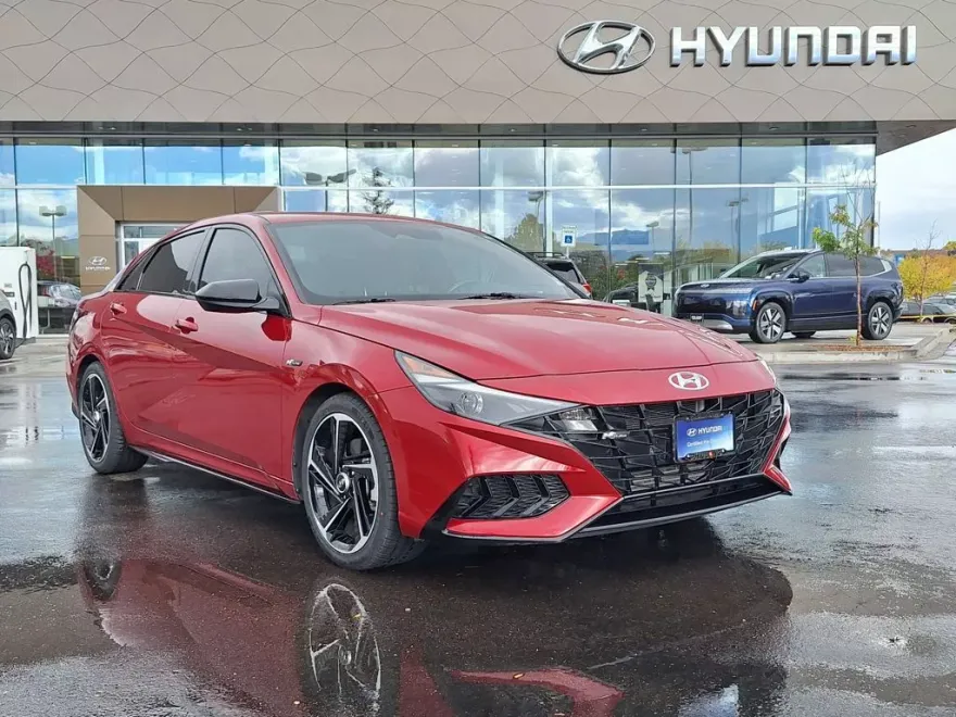 2021 Hyundai Elantra N Line photo 1