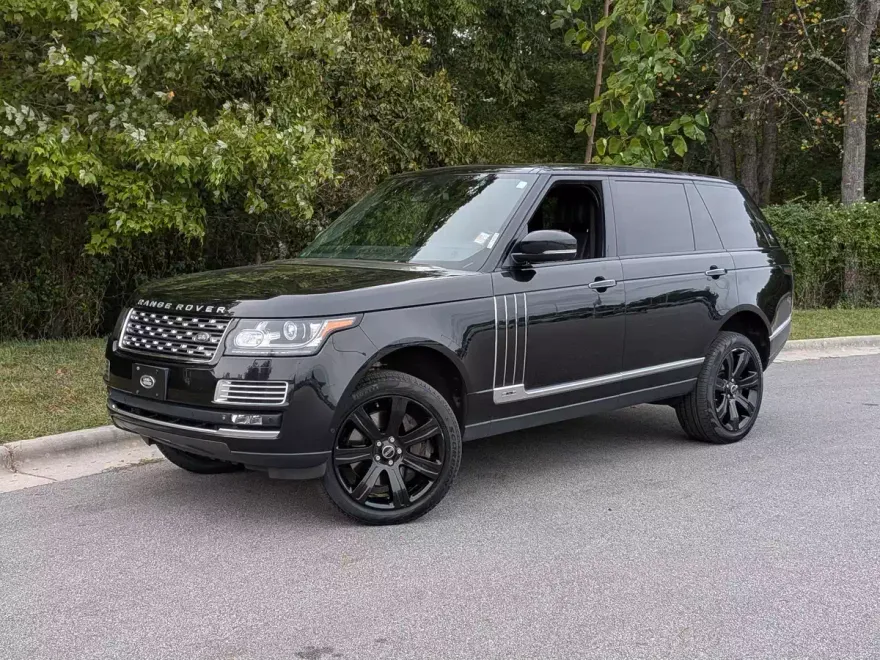 2015 Land Rover Range Rover Autobiography Black photo 1