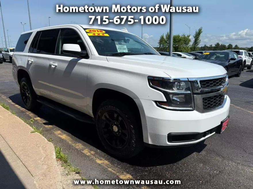 2018 Chevrolet Tahoe Special Service Vehicle Police Pursuit Vehicle photo 1