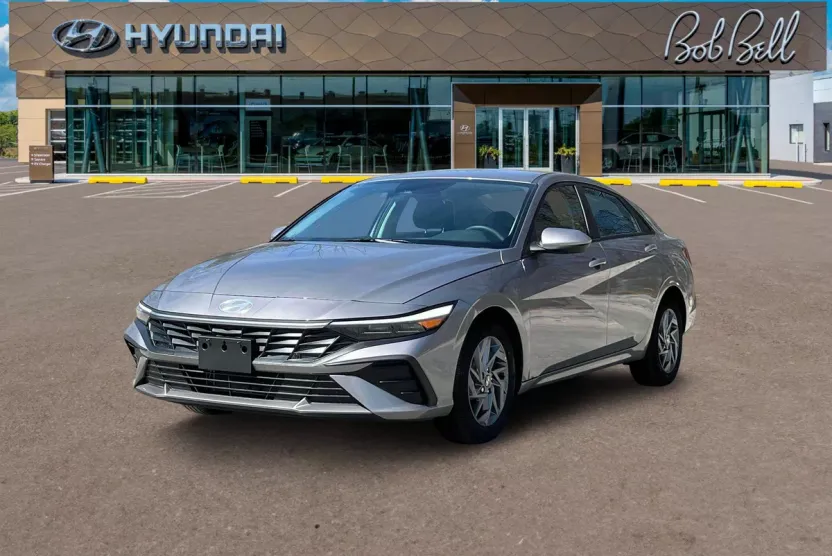 2025 Hyundai Elantra Hybrid Blue photo 1