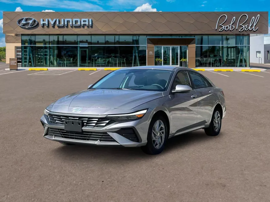 2025 Hyundai Elantra Hybrid Blue photo 1