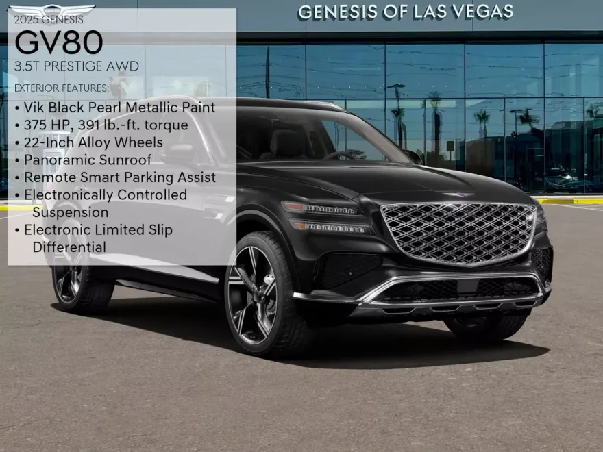 2025 Genesis GV80 3.5T Prestige photo 3
