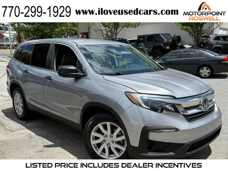 2020 Honda Pilot LX photo 1