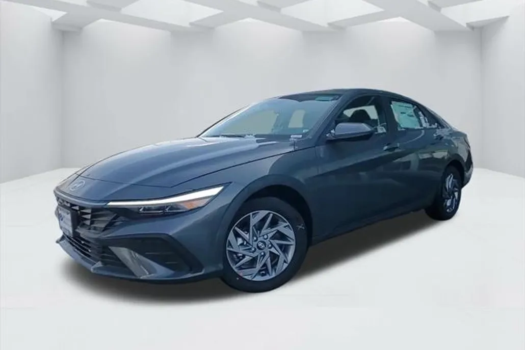 2025 Hyundai Elantra Hybrid Blue photo 1