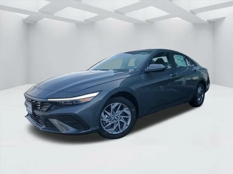 2025 Hyundai Elantra Hybrid Blue photo 1