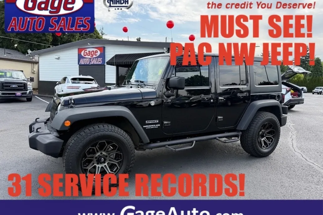 2015 Jeep Wrangler Unlimited Sport photo 1