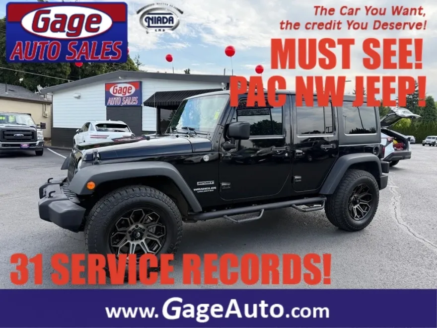 2015 Jeep Wrangler Unlimited Sport photo 1