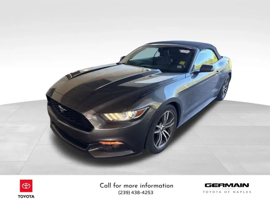 2015 Ford Mustang EcoBoost Premium Convertible photo 1