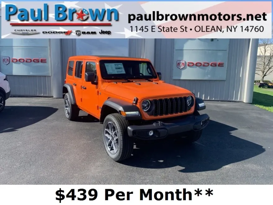 2025 Jeep Wrangler 4xe Sport S photo 1
