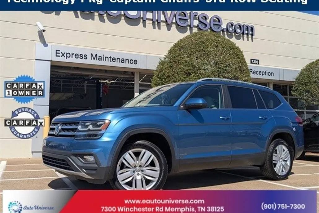 2019 Volkswagen Atlas V6 SE Technology photo 1