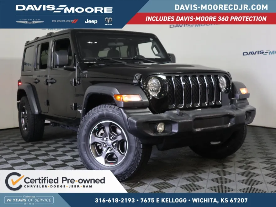 2021 Jeep Wrangler Unlimited Sport S photo 1