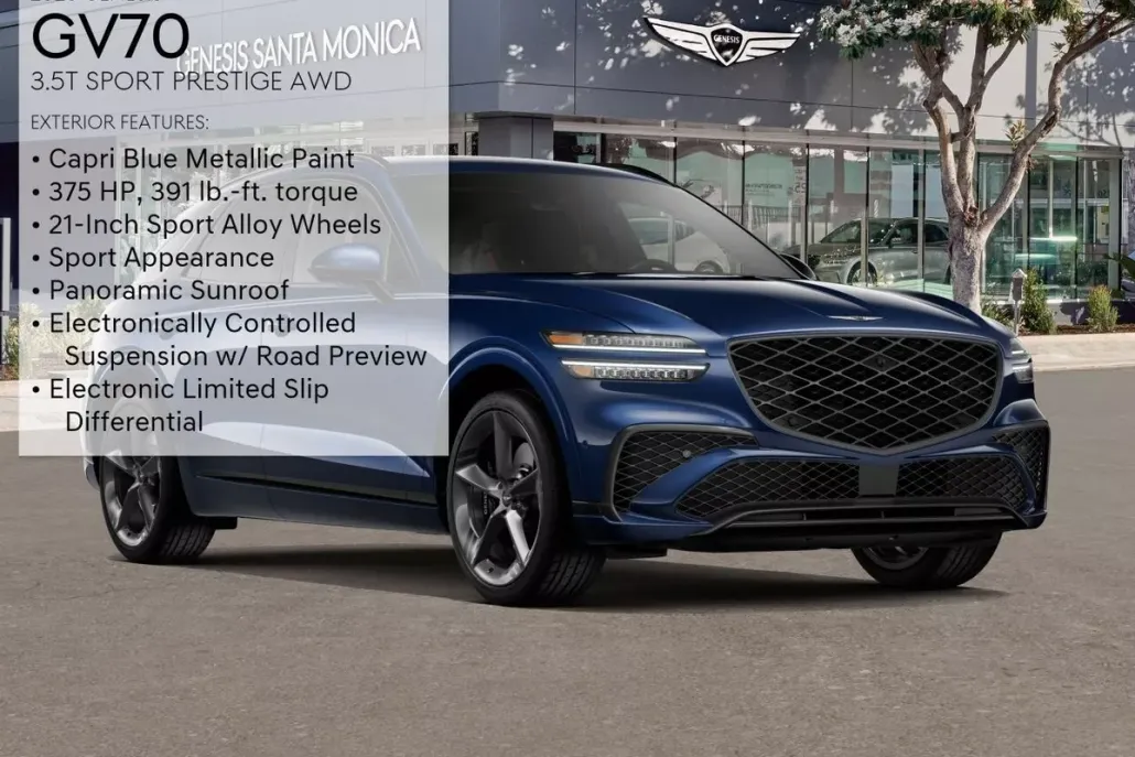 2026 Genesis GV70 3.5T Sport Prestige photo 1