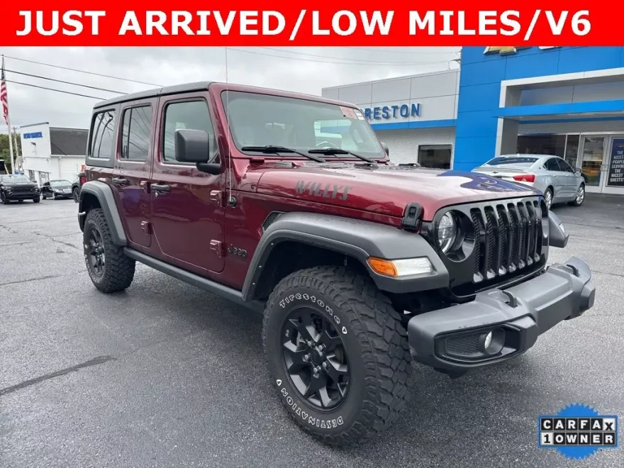 2021 Jeep Wrangler Unlimited Willys photo 1