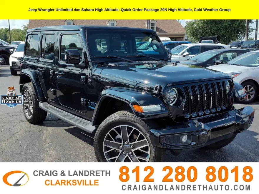 2022 Jeep Wrangler Unlimited Sahara High Altitude 4xe photo 1