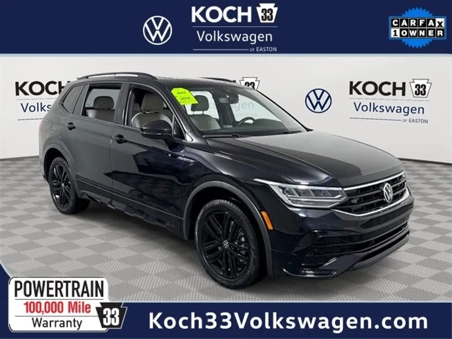 2022 Volkswagen Tiguan SE R-Line Black photo 1