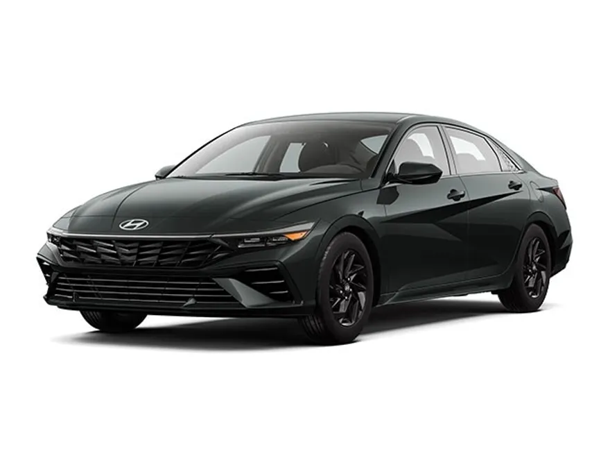 2025 Hyundai Elantra Hybrid Blue photo 1