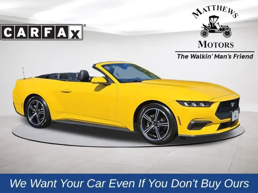 2024 Ford Mustang EcoBoost Convertible photo 1