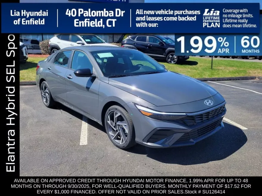 2025 Hyundai Elantra Hybrid SEL Sport photo 1