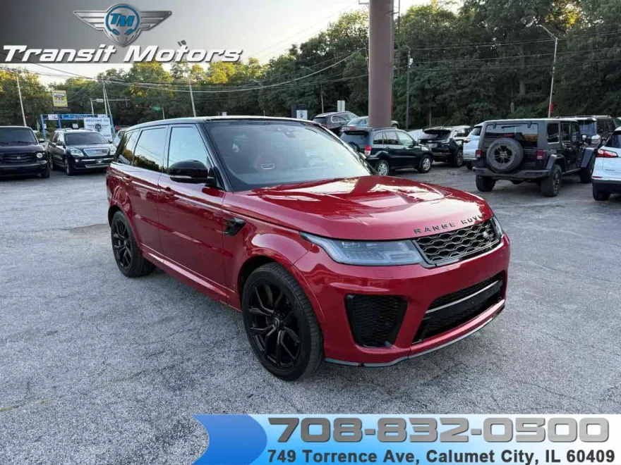 2018 Land Rover Range Rover Sport SVR photo 1