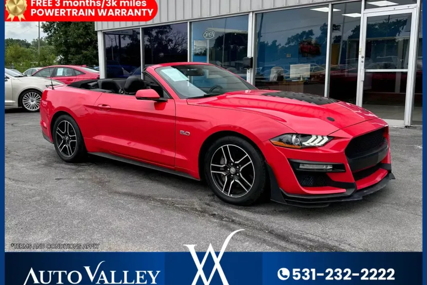 2018 Ford Mustang GT Premium Convertible photo 1