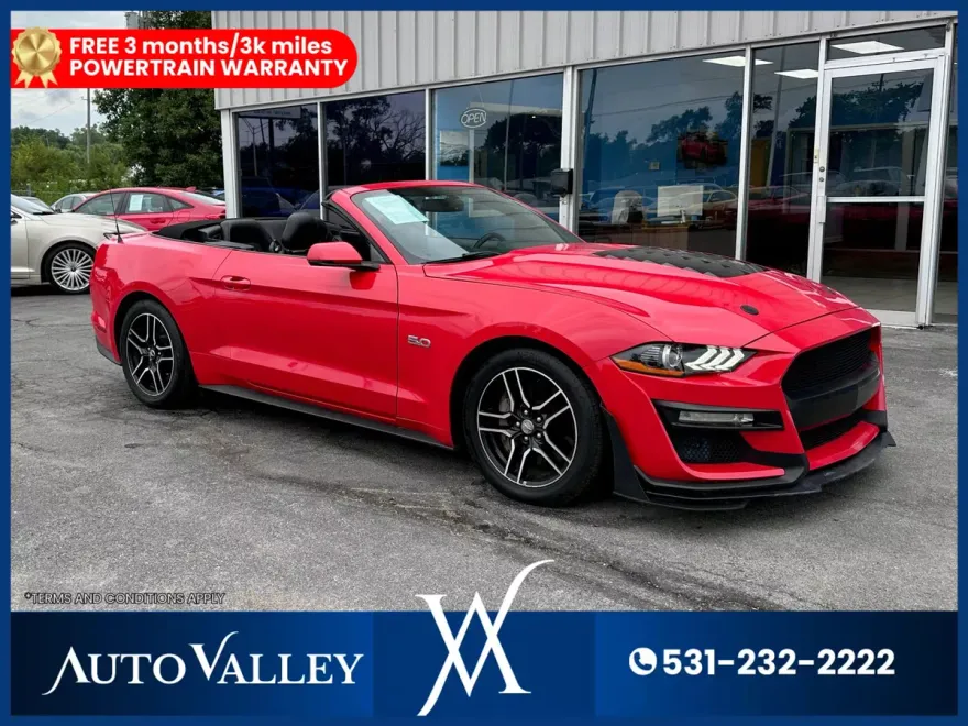 2018 Ford Mustang GT Premium Convertible photo 1