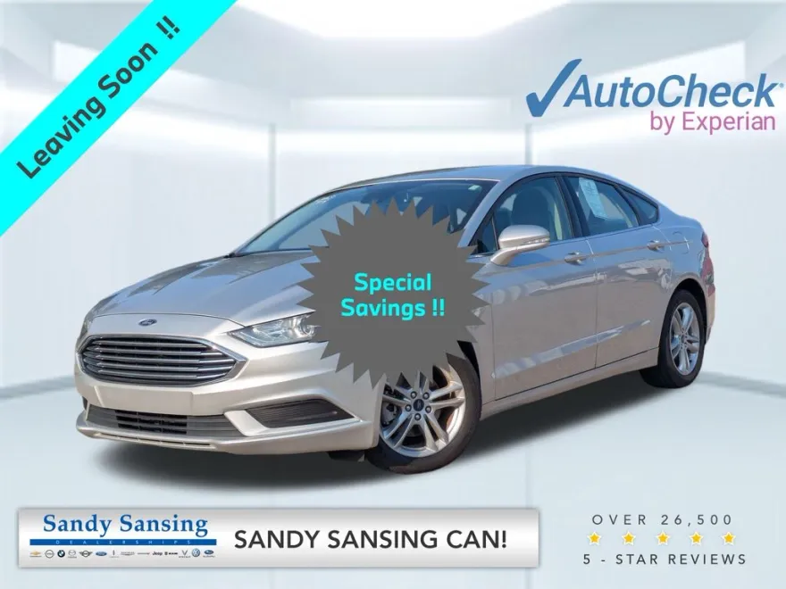 2018 Ford Fusion SE photo 1