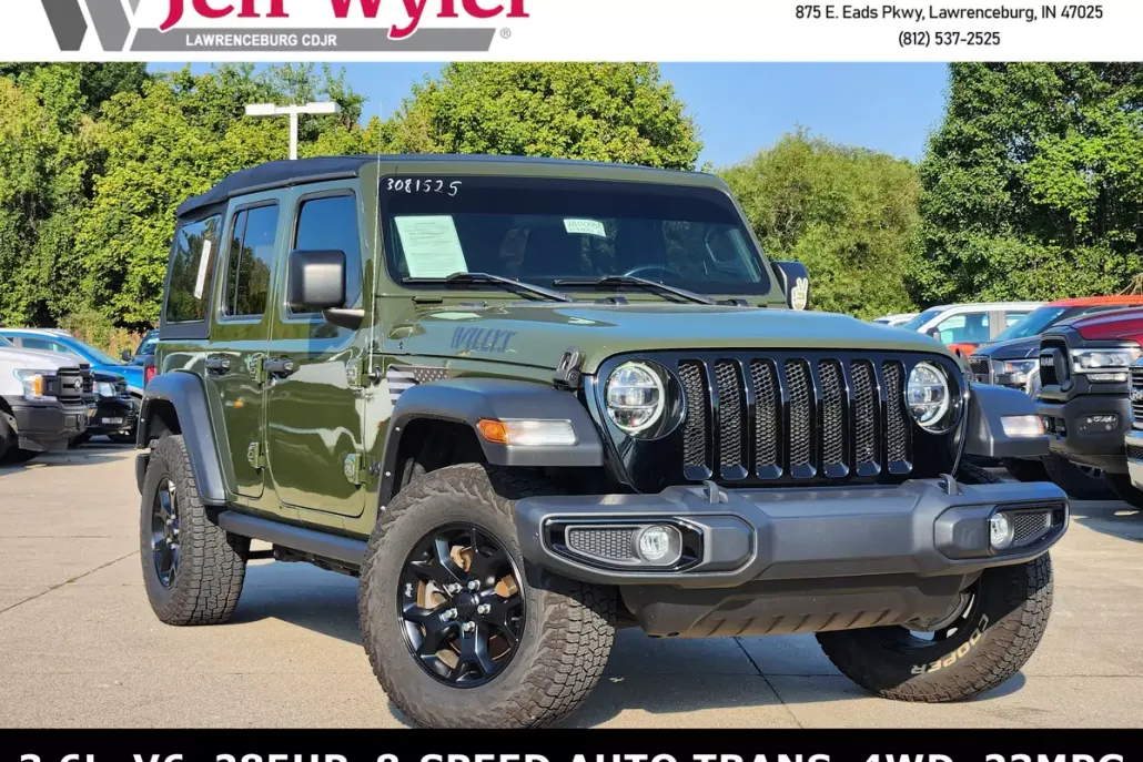 2021 Jeep Wrangler Unlimited Willys photo 1