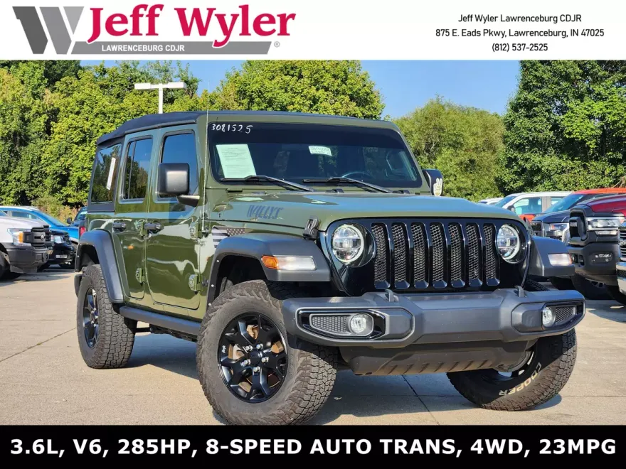 2021 Jeep Wrangler Unlimited Willys photo 1
