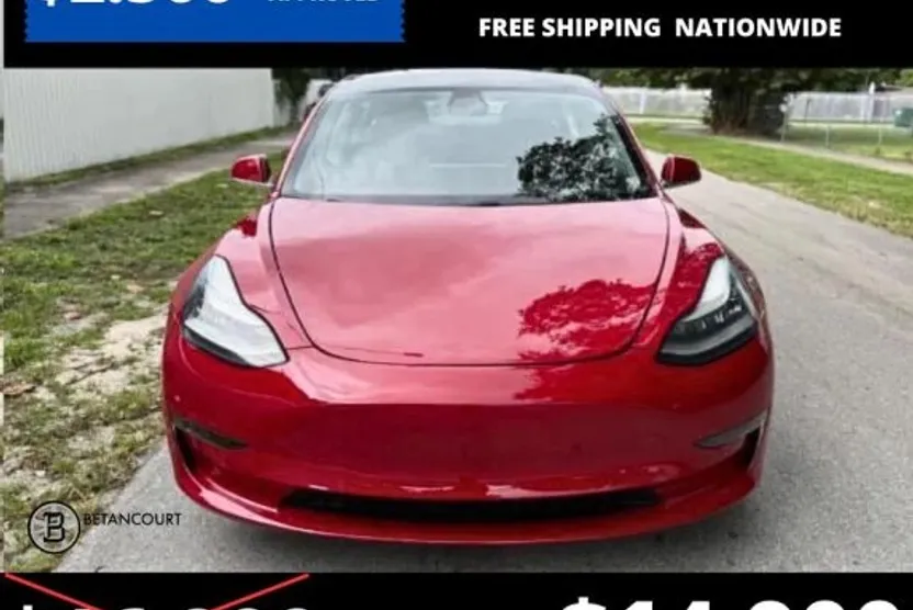 2019 Tesla Model 3 Standard Range Plus photo 1