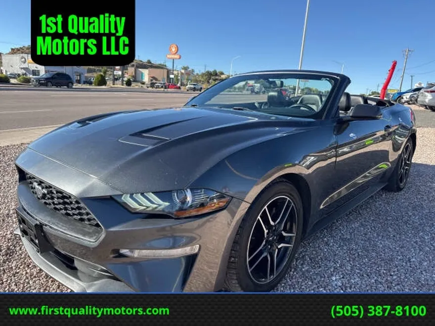 2019 Ford Mustang EcoBoost Premium Convertible photo 1